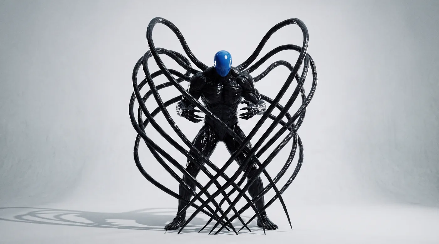 Organism, blue 01