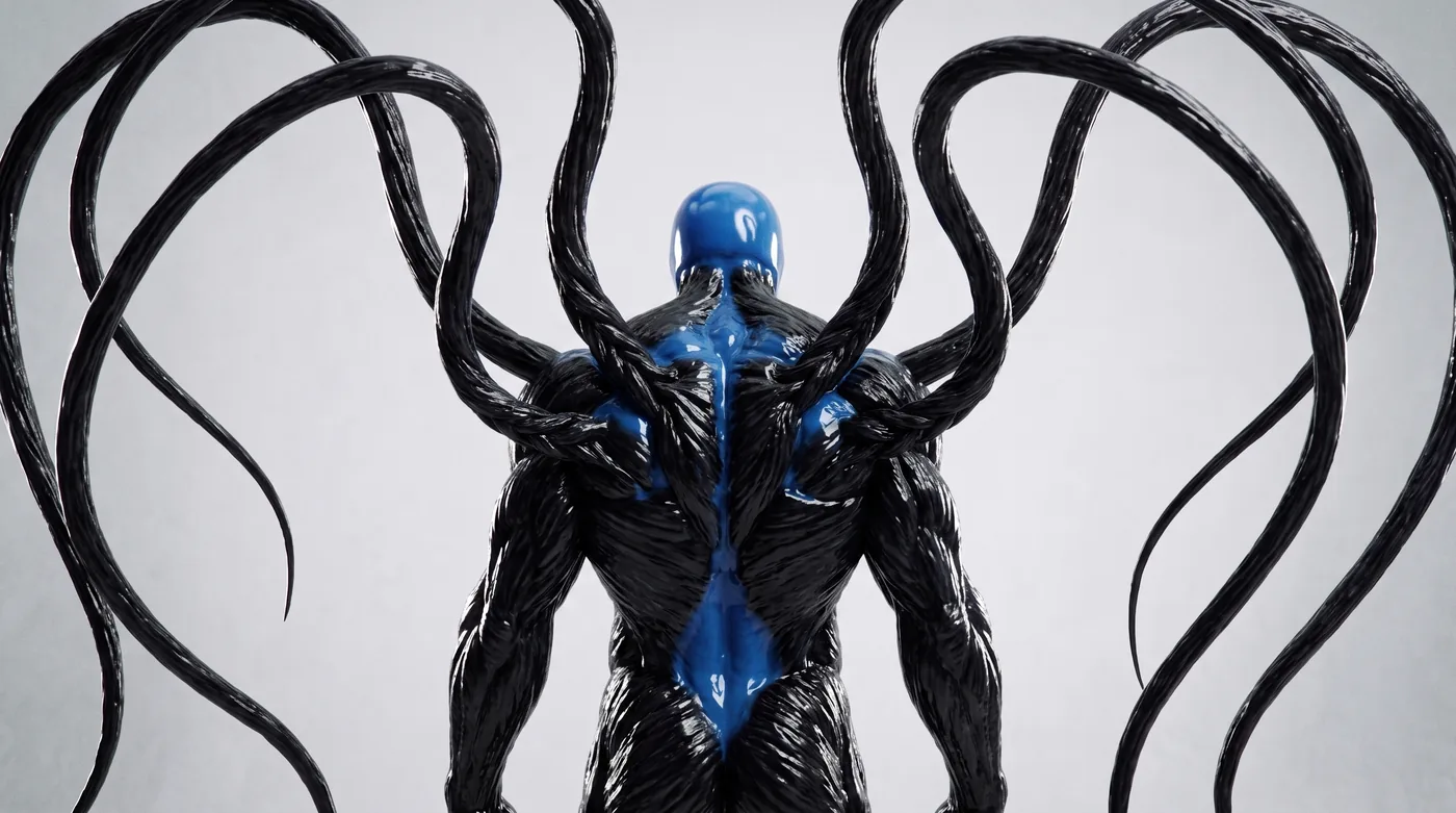 Organism, blue 02