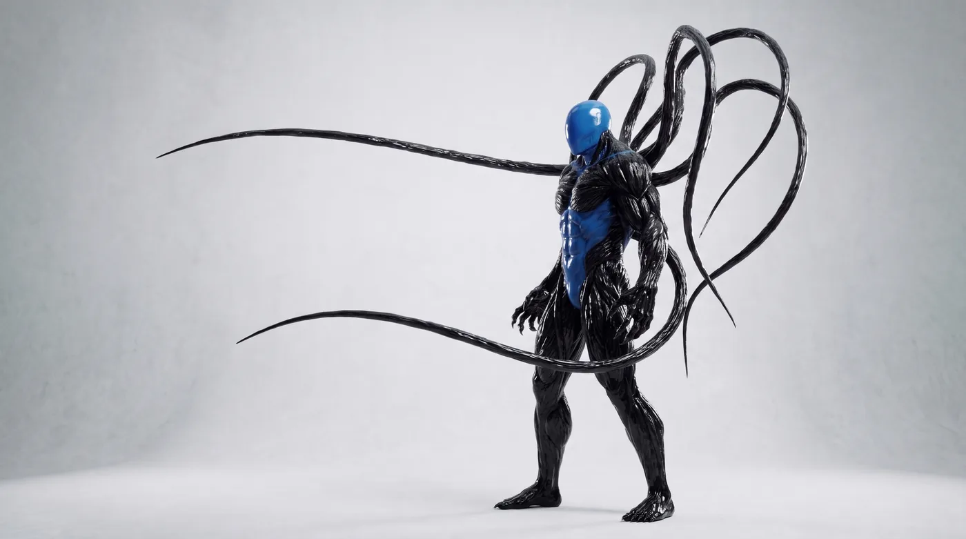 Organism, blue 07