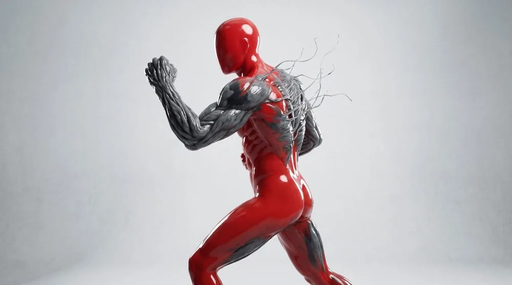 Organism taking over the body mid-stride